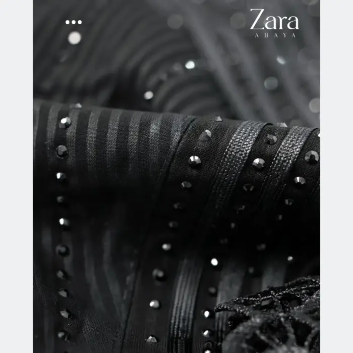 Zara Abaya Hitam Turkey - Gambar 6