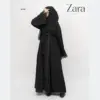 Zara Abaya Hitam Turkey - Gambar 5