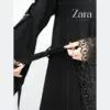 Zara Abaya Hitam Turkey - Gambar 4