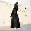 Zara Abaya Hitam Turkey - Gambar 2