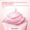 Skintific Damask Rose Brightening Whipped Cream Cleanser - Gambar 4