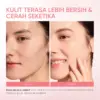 Skintific Damask Rose Brightening Whipped Cream Cleanser - Gambar 3