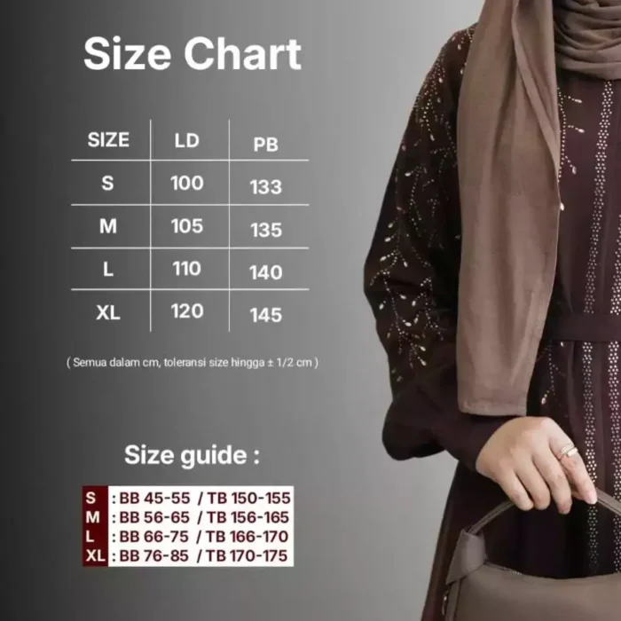 Abaya Khanza (Size S) - Gambar 4