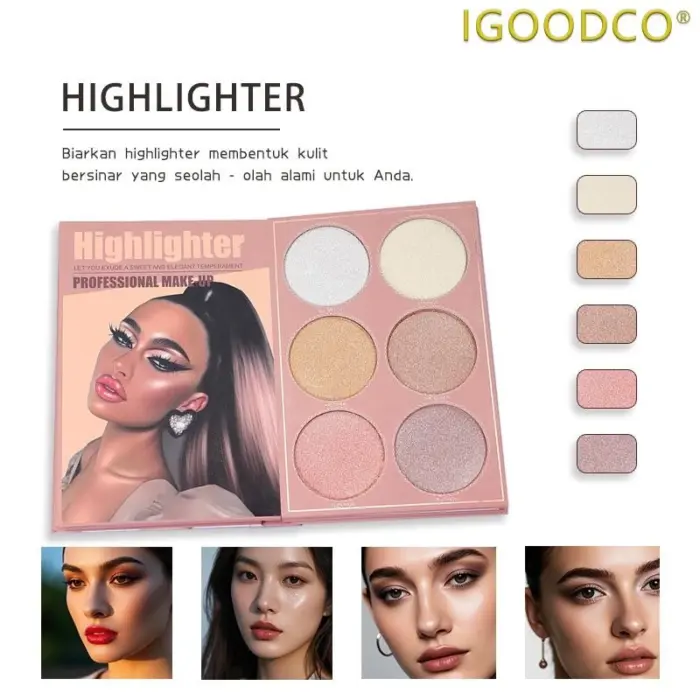 IGOODCO Pearlescent Matte Easy Tinting Eyeshadow Book - Gambar 6