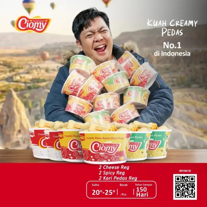 CIOMY - Cuanki Kuah Creamy Pedas - Gambar 2