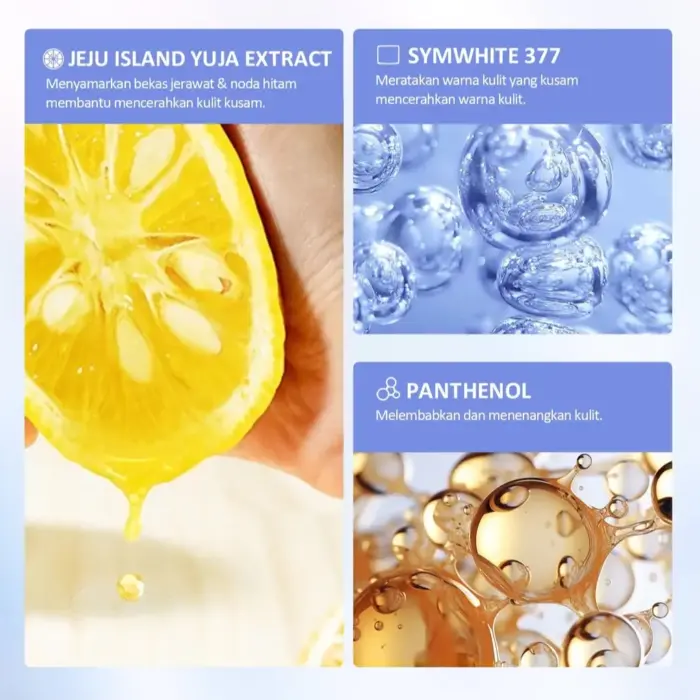 Glad2Glow Yuja Symwhite 377 Dark Spot Moisturizer - Gambar 5